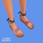 Frill Sandal 3X at Marigold