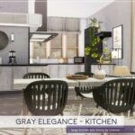 Gray Elegance Kitchen by Lhonna at TSR