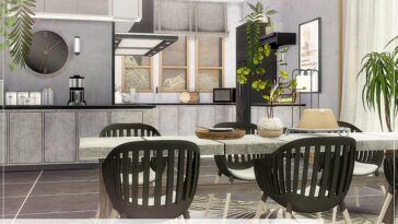 Gray Elegance Kitchen by Lhonna at TSR