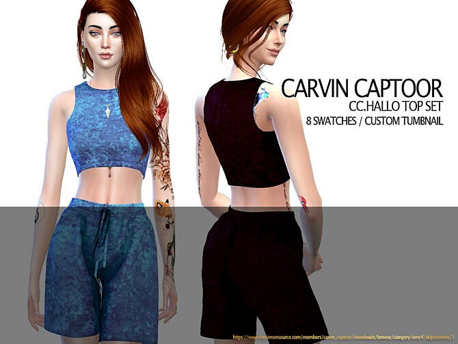 Hallo Top Set by carvin captoor at TSR