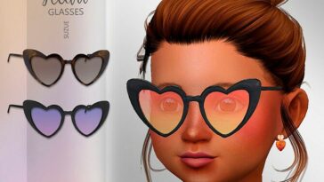 Heart Toddler Glasses by Suzue at TSR