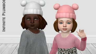 IP Toddler Bobble Hat by InfinitePlumbobs at TSR