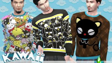 Kawaii Pullover 2 by SimmieV at TSR