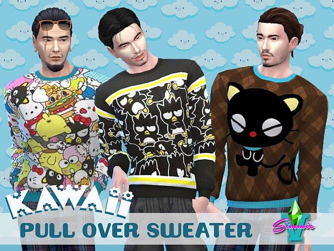 Kawaii Pullover 2 by SimmieV at TSR