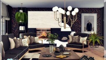 LARA Living Room by marychabb at TSR