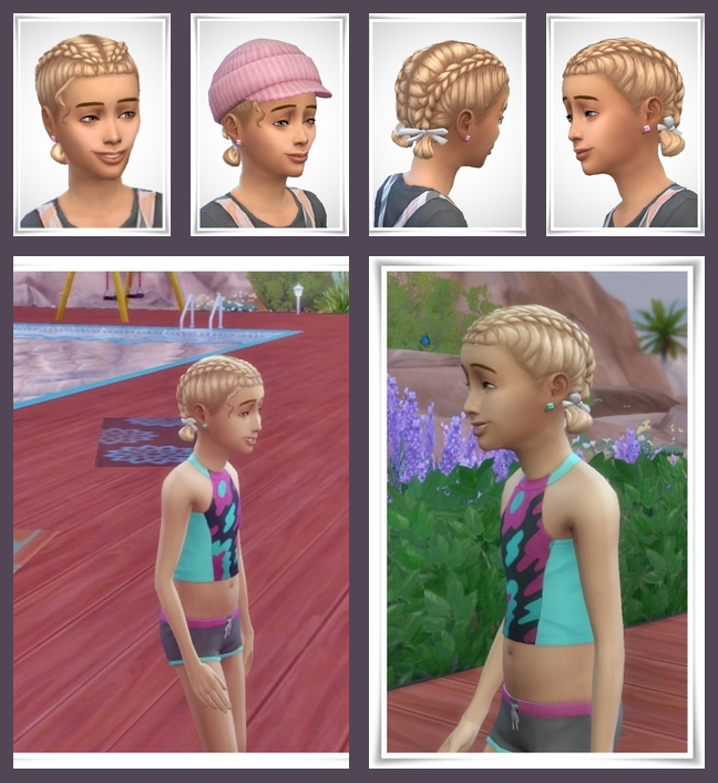 Leah Kids Hair at Birksches Sims Blog