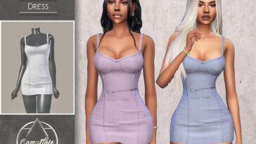 Lena Dress by CAMUFLAJE at TSR