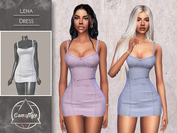 Lena Dress by CAMUFLAJE at TSR