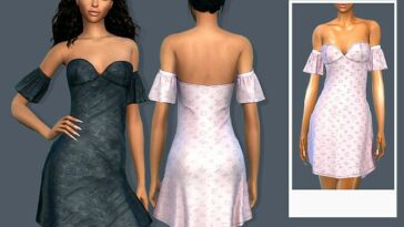 Party Dress by sims2fanbg at TSR