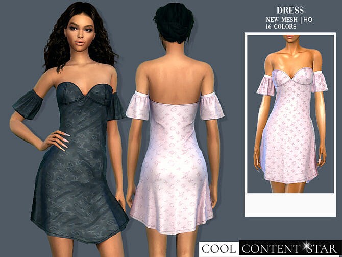 Party Dress by sims2fanbg at TSR