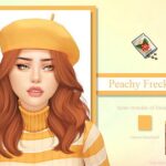 Peachy Freckles by LadySimmer94 at TSR