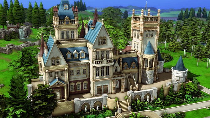 Renaissance Castle by plumbobkingdom at Mod The Sims 4