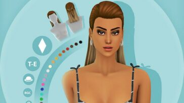 Rita Hairstyle by simcelebrity00 at TSR