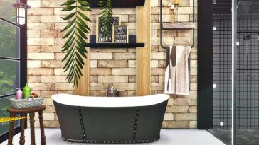 Rune Bathroom by Rirann at TSR