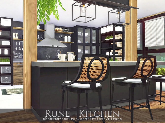 Rune Kitchen by Rirann at TSR