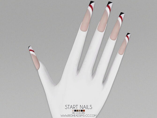 START NAILS by Thiago Mitchell at REDHEADSIMS