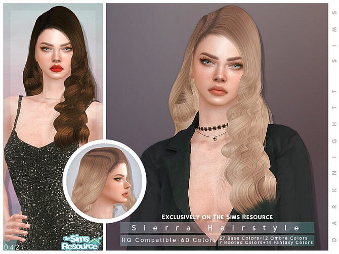 Siearra Hairstyle by DarkNighTt at TSR