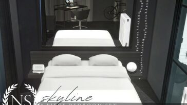 Skyline Bedroom by Networksims at TSR