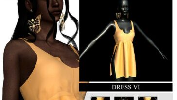 SpringTime Collection Dress VI by Viy Sims at TSR