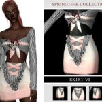 SpringTime Collection Skirt VI by Viy Sims at TSR