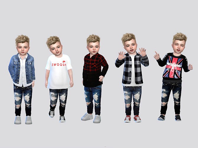 Tantrum Denim Jeans Toddler by McLayneSims at TSR