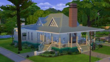 Tideland Haven Bungalow by nifflr at Mod The Sims 4