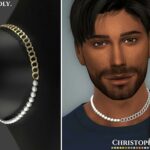 Ungodly Necklace Male by Christopher067 at TSR