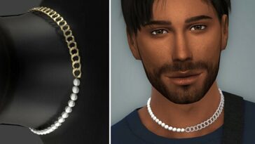 Ungodly Necklace Male by Christopher067 at TSR