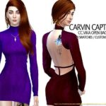 Vika Open Back Dress by carvin captoor at TSR