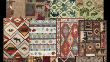 12 Northern Woodlands Rugs by Simmiller at Mod The Sims 4