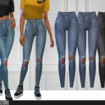 686 High waisted jeans by ShakeProductions at TSR