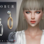 Earrings 49 by Bobur3 at TSR