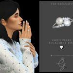 1920’s Pearl Engagement Ring by Glitterberryfly at TSR