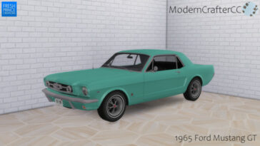 1965 Ford Mustang GT at Modern Crafter CC