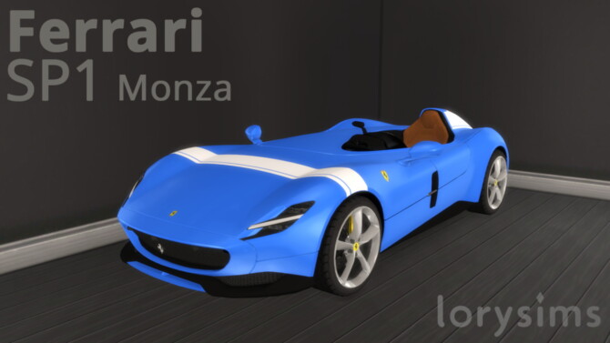 2019 Ferrari Monza SP1 at LorySims