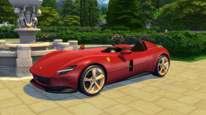 2019 Ferrari Monza SP1 at LorySims