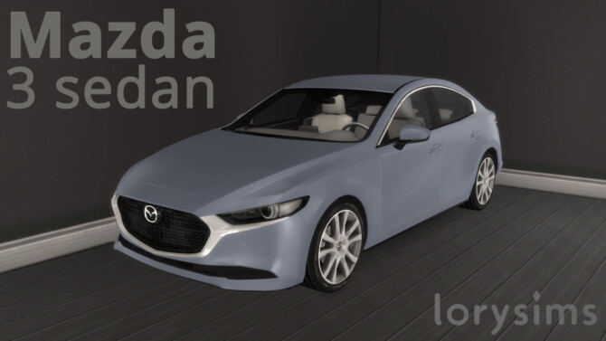 2019 Mazda 3 Sedan at LorySims