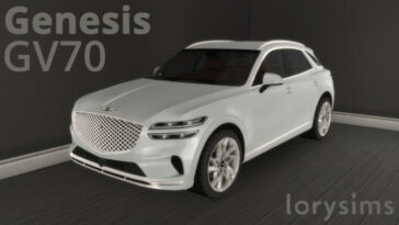 2022 Genesis GV70 at LorySims