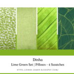 Lime Green Set: Paintings, Rugs & Pillows at Dinha Gamer