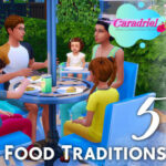 5 Food Holiday Traditions by Caradriel at Mod The Sims 4