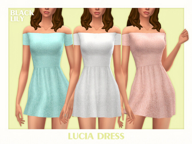 Lucia Dress by Black Lily at TSR