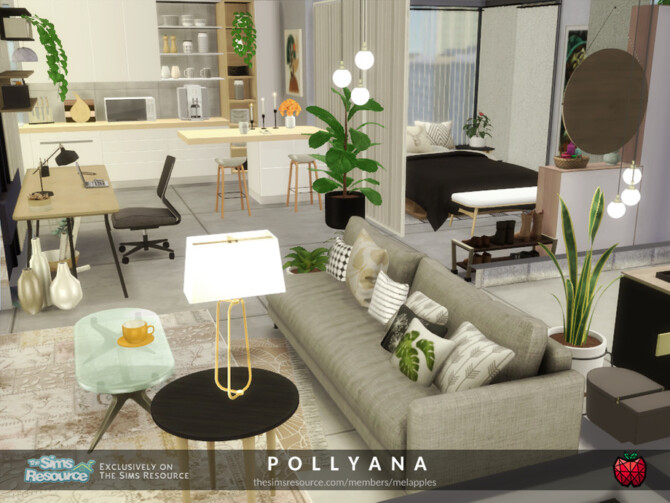 Pollyana apartment by melapples at TSR