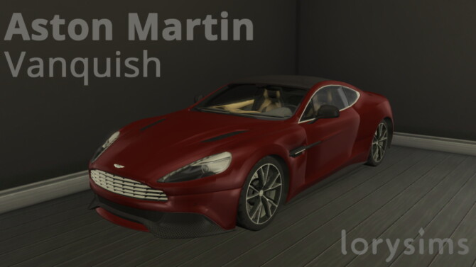 2013 Aston Martin Vanquish at LorySims