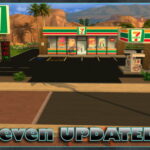 7-Eleven Gas Station by jctekksims at Mod The Sims 4