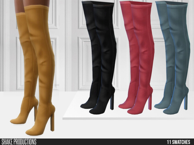 724 High Heel Boots by ShakeProductions at TSR