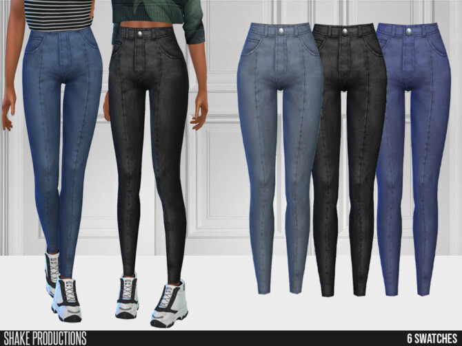 727 High Waisted Jeans by ShakeProductions at TSR