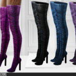 739 Glitter Boots by ShakeProductions at TSR