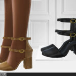 740 Leather High Heels by ShakeProductions at TSR