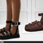 747 Platform Sandals by ShakeProductions at TSR