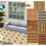 8x wooden floor by Oldbox at All 4 Sims